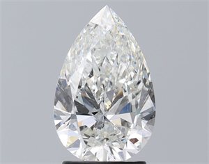 Picture of Natural Diamond 2.20 Carats, Pear with  Cut, I Color, SI2 Clarity and Certified by GIA