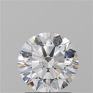 Picture of Natural Diamond 1.70 Carats, Round with Excellent Cut, D Color, VS1 Clarity and Certified by GIA