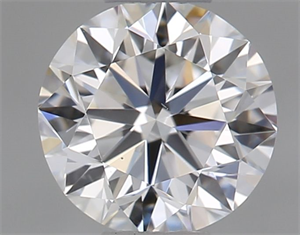 Picture of Natural Diamond 0.40 Carats, Round with Very Good Cut, F Color, VS1 Clarity and Certified by GIA