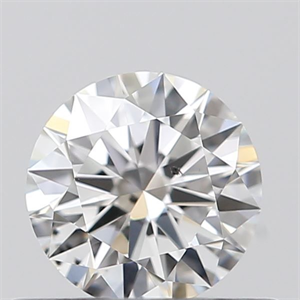 Picture of Natural Diamond 0.41 Carats, Round with Excellent Cut, E Color, SI1 Clarity and Certified by GIA