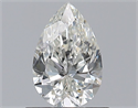 Natural Diamond 0.70 Carats, Pear with  Cut, H Color, IF Clarity and Certified by GIA