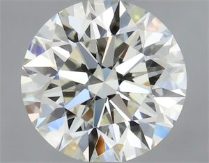 Picture of Natural Diamond 0.50 Carats, Round with Excellent Cut, K Color, VVS1 Clarity and Certified by GIA