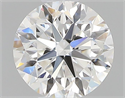 Natural Diamond 0.40 Carats, Round with Very Good Cut, F Color, VS1 Clarity and Certified by GIA