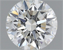 Natural Diamond 0.55 Carats, Round with Excellent Cut, J Color, VS1 Clarity and Certified by GIA