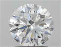 Natural Diamond 1.73 Carats, Round with Excellent Cut, G Color, VVS2 Clarity and Certified by GIA