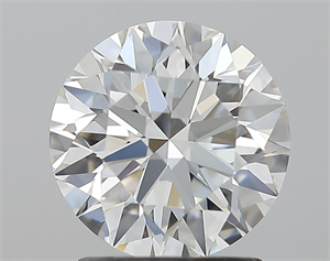 Picture of Natural Diamond 1.73 Carats, Round with Excellent Cut, G Color, VVS2 Clarity and Certified by GIA