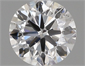 Natural Diamond 0.40 Carats, Round with Very Good Cut, D Color, SI1 Clarity and Certified by GIA