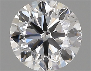 Picture of Natural Diamond 0.40 Carats, Round with Very Good Cut, D Color, SI1 Clarity and Certified by GIA