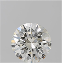 Natural Diamond 3.37 Carats, Round with Excellent Cut, J Color, IF Clarity and Certified by GIA