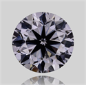 Natural Diamond 0.41 Carats, Round with Very Good Cut, I Color, VVS2 Clarity and Certified by GIA