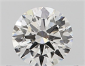 Natural Diamond 0.40 Carats, Round with Excellent Cut, G Color, SI1 Clarity and Certified by GIA