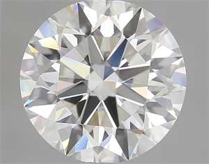 Picture of Natural Diamond 1.81 Carats, Round with Excellent Cut, I Color, VS1 Clarity and Certified by GIA