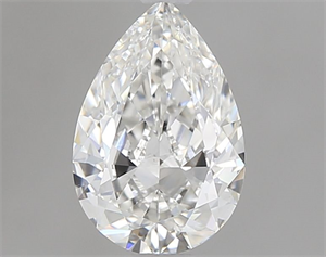 Picture of Natural Diamond 0.53 Carats, Pear with  Cut, G Color, VS1 Clarity and Certified by GIA