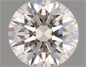 Natural Diamond 0.41 Carats, Round with Excellent Cut, D Color, VS2 Clarity and Certified by GIA