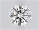 Natural Diamond 0.45 Carats, Round with Excellent Cut, J Color, SI1 Clarity and Certified by GIA