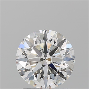 Picture of Natural Diamond 1.62 Carats, Round with Excellent Cut, H Color, IF Clarity and Certified by GIA