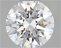 Natural Diamond 0.45 Carats, Round with Very Good Cut, F Color, SI2 Clarity and Certified by GIA