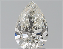 Natural Diamond 1.20 Carats, Pear with  Cut, H Color, SI2 Clarity and Certified by GIA