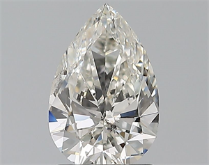 Picture of Natural Diamond 1.20 Carats, Pear with  Cut, H Color, SI2 Clarity and Certified by GIA