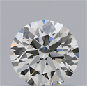 Natural Diamond 0.40 Carats, Round with Excellent Cut, H Color, VS2 Clarity and Certified by IGI