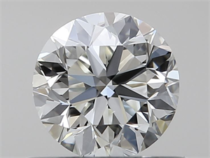 Picture of Natural Diamond 0.50 Carats, Round with Very Good Cut, J Color, VS1 Clarity and Certified by GIA