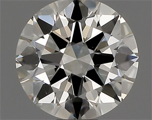 Picture of Natural Diamond 0.50 Carats, Round with Excellent Cut, K Color, VS1 Clarity and Certified by GIA