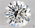 Natural Diamond 0.41 Carats, Round with Excellent Cut, H Color, VS1 Clarity and Certified by GIA