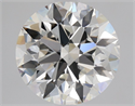 Natural Diamond 2.41 Carats, Round with Excellent Cut, G Color, VS1 Clarity and Certified by GIA