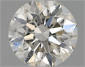 Natural Diamond 0.50 Carats, Round with Excellent Cut, H Color, SI2 Clarity and Certified by IGI