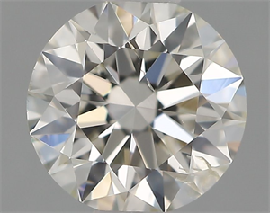 Picture of Natural Diamond 0.50 Carats, Round with Excellent Cut, H Color, SI2 Clarity and Certified by IGI