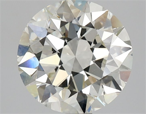 Picture of Natural Diamond 2.01 Carats, Round with Excellent Cut, J Color, VVS1 Clarity and Certified by GIA