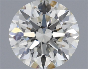 Picture of Natural Diamond 0.50 Carats, Round with Excellent Cut, I Color, VS2 Clarity and Certified by IGI