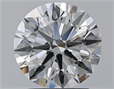 Natural Diamond 2.01 Carats, Round with Excellent Cut, F Color, VS2 Clarity and Certified by GIA