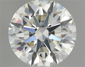 Picture of Natural Diamond 0.55 Carats, Round with Excellent Cut, J Color, VS2 Clarity and Certified by GIA