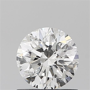 Picture of Natural Diamond 0.70 Carats, Round with Good Cut, F Color, I1 Clarity and Certified by IGI