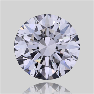 Picture of Natural Diamond 0.40 Carats, Round with Excellent Cut, D Color, VS2 Clarity and Certified by GIA