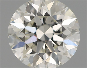 Picture of Natural Diamond 0.41 Carats, Round with Excellent Cut, H Color, SI1 Clarity and Certified by IGI