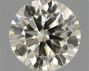 Picture of Natural Diamond 0.70 Carats, Round with Very Good Cut, J Color, SI2 Clarity and Certified by IGI