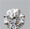 Natural Diamond 0.53 Carats, Round with Excellent Cut, K Color, VVS2 Clarity and Certified by GIA