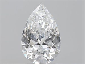 Picture of Natural Diamond 1.50 Carats, Pear with  Cut, D Color, VS1 Clarity and Certified by GIA