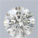 Natural Diamond 3.02 Carats, Round with Excellent Cut, J Color, SI2 Clarity and Certified by GIA