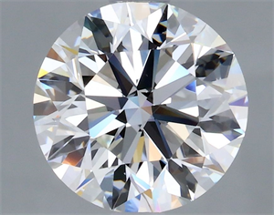 Picture of Natural Diamond 1.50 Carats, Round with Excellent Cut, F Color, VS2 Clarity and Certified by GIA