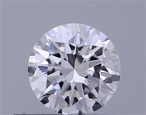 Picture of Natural Diamond 0.41 Carats, Round with Excellent Cut, D Color, VS1 Clarity and Certified by GIA