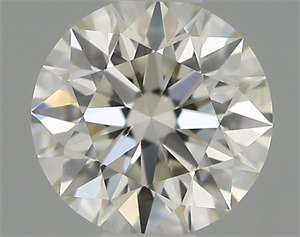 Picture of Natural Diamond 0.40 Carats, Round with Excellent Cut, H Color, VS2 Clarity and Certified by IGI