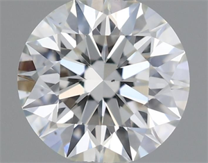 Picture of Natural Diamond 0.42 Carats, Round with Excellent Cut, I Color, SI1 Clarity and Certified by GIA