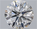 Natural Diamond 1.80 Carats, Round with Excellent Cut, E Color, VS2 Clarity and Certified by GIA