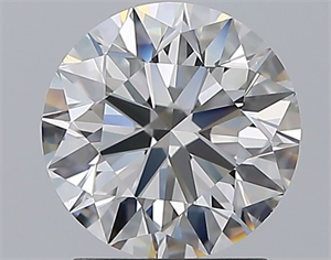 Picture of Natural Diamond 1.80 Carats, Round with Excellent Cut, E Color, VS2 Clarity and Certified by GIA