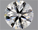 Natural Diamond 1.50 Carats, Round with Very Good Cut, H Color, VS1 Clarity and Certified by GIA