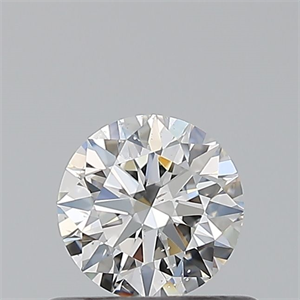 Picture of Natural Diamond 0.44 Carats, Round with Excellent Cut, G Color, SI2 Clarity and Certified by GIA