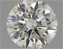 Natural Diamond 0.50 Carats, Round with Excellent Cut, H Color, SI2 Clarity and Certified by IGI